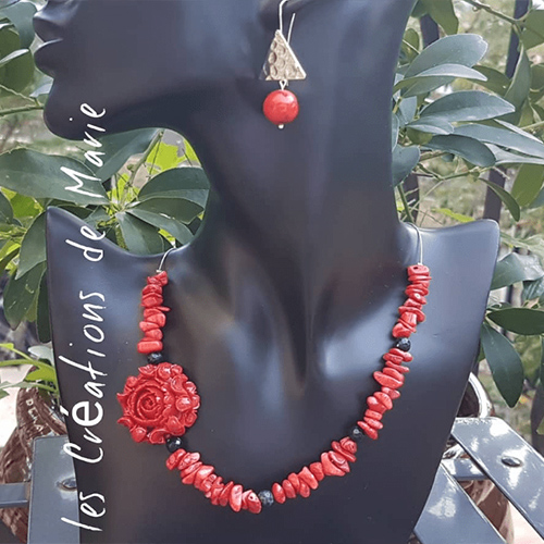 Collier collection Corail